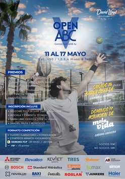 Cartel del torneo
